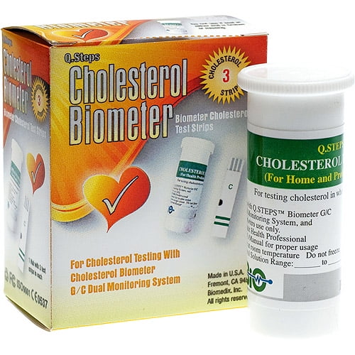 Cholesterol strip test Midget san antonio marie
